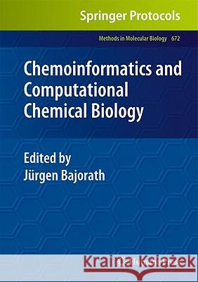 Chemoinformatics and Computational Chemical Biology Jurgen Bajorath 9781607618386 Not Avail - książka