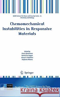 Chemomechanical Instabilities in Responsive Materials Pierre Borckmans Patrick D Alexei R. Khokhlov 9789048129911 Springer - książka