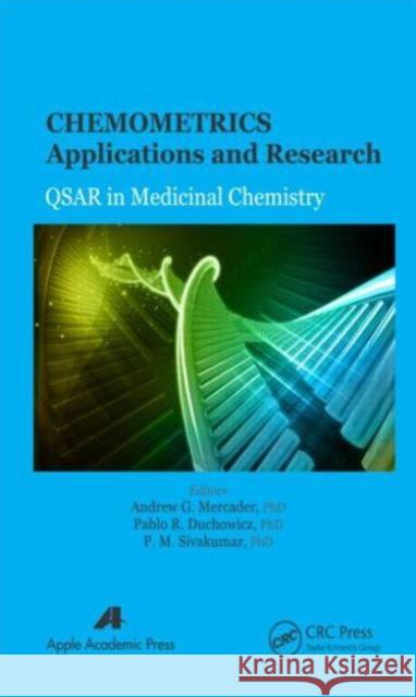 Chemometrics Applications and Research: Qsar in Medicinal Chemistry  9781771881135 Apple Academic Press - książka