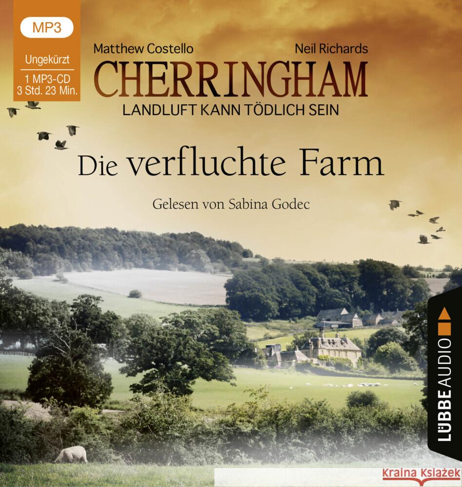 Cherringham - Die verfluchte Farm, 1 Audio-CD, 1 MP3 Costello, Matthew, Richards, Neil 9783785785003 Bastei Lübbe - książka