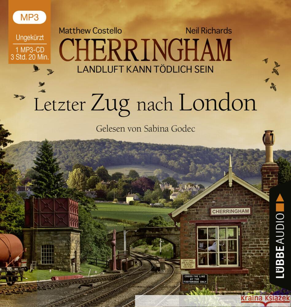 Cherringham - Letzter Zug nach London, 1 Audio-CD, 1 MP3 Costello, Matthew, Richards, Neil 9783785784990 Bastei Lübbe - książka