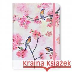 Cherry Blossoms in Spring Journal (Diary, Notebook) Lauren Wan 9781441343024 Peter Pauper Press - książka