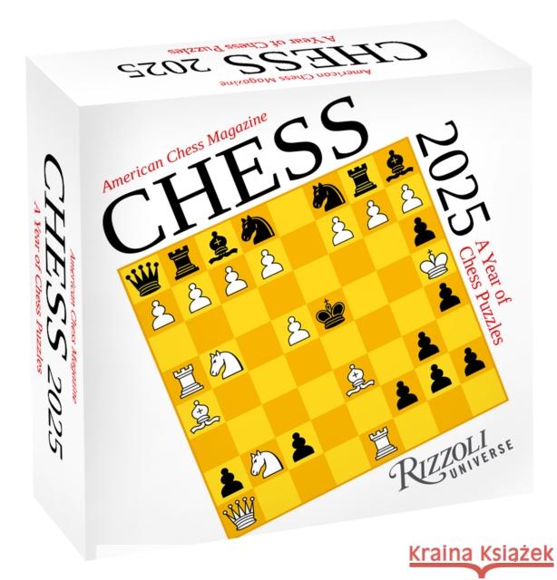 Chess 2025 Day-to-Day Calendar American Chess Magazine 9780789344526 Universe Publishing - książka