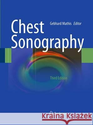 Chest Sonography Gebhard Mathis 9783662495803 Springer - książka