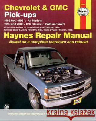 Chevrolet and GMC Pick-Ups (1988-2000) Haynes Publishing                        Ken Freund 9781563924262 Motorbooks International - książka