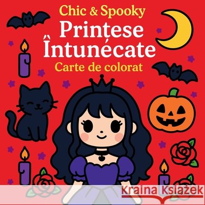 Chic & Spooky - Prințese ?ntunecate - Carte de colorat Chris Martin 9784418915231 Chris Martin - książka