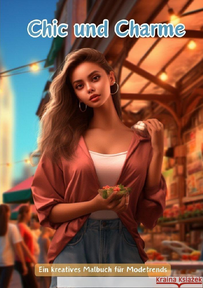 Chic und Charme: Ein kreatives Malbuch f?r Modetrends Maxi Pinselzauber 9783384125958 Tredition Gmbh - książka