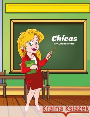 Chicas libro para colorear Snels Nick Snels 9798648344303 Independently published - książka