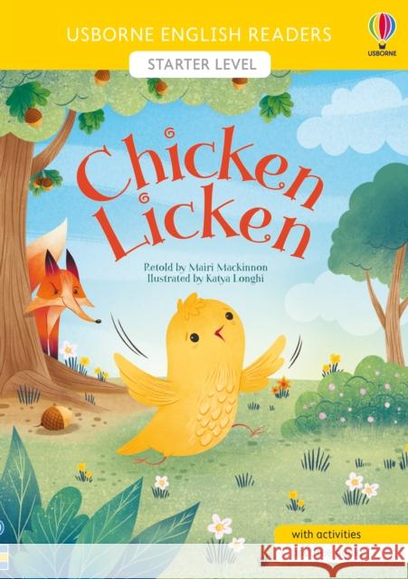 Chicken Licken Mairi Mackinnon 9781801312592 Usborne Publishing Ltd - książka