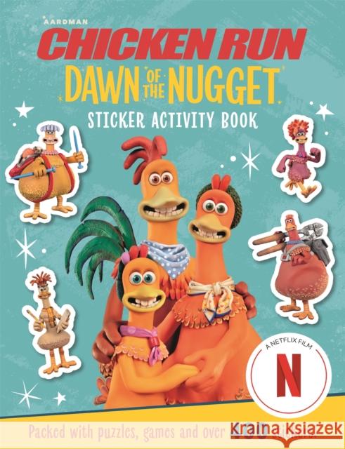 Chicken Run Dawn of the Nugget: Sticker Activity Book Aardman Animations 9781035022984 Pan Macmillan - książka