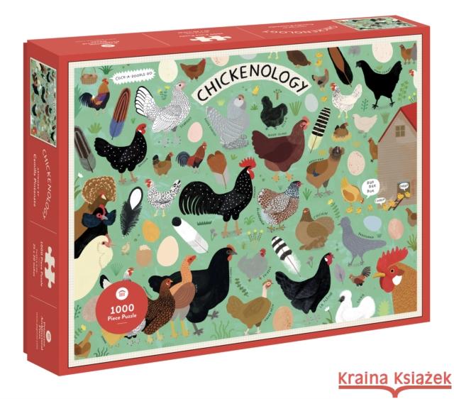 Chickenology: 1000 Piece Puzzle Pintonato, Camilla 9781648961403 CHRONICLE GIFT/STATIONERY - książka