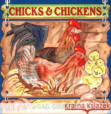 Chicks & Chickens Gail Gibbons Gail Gibbons 9780823419395 Holiday House - książka