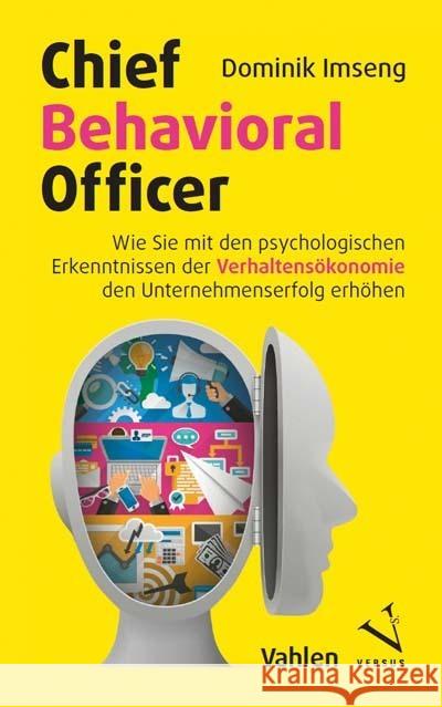Chief Behavioral Officer Imseng, Dominik 9783039093120 Vahlen, Franz - książka