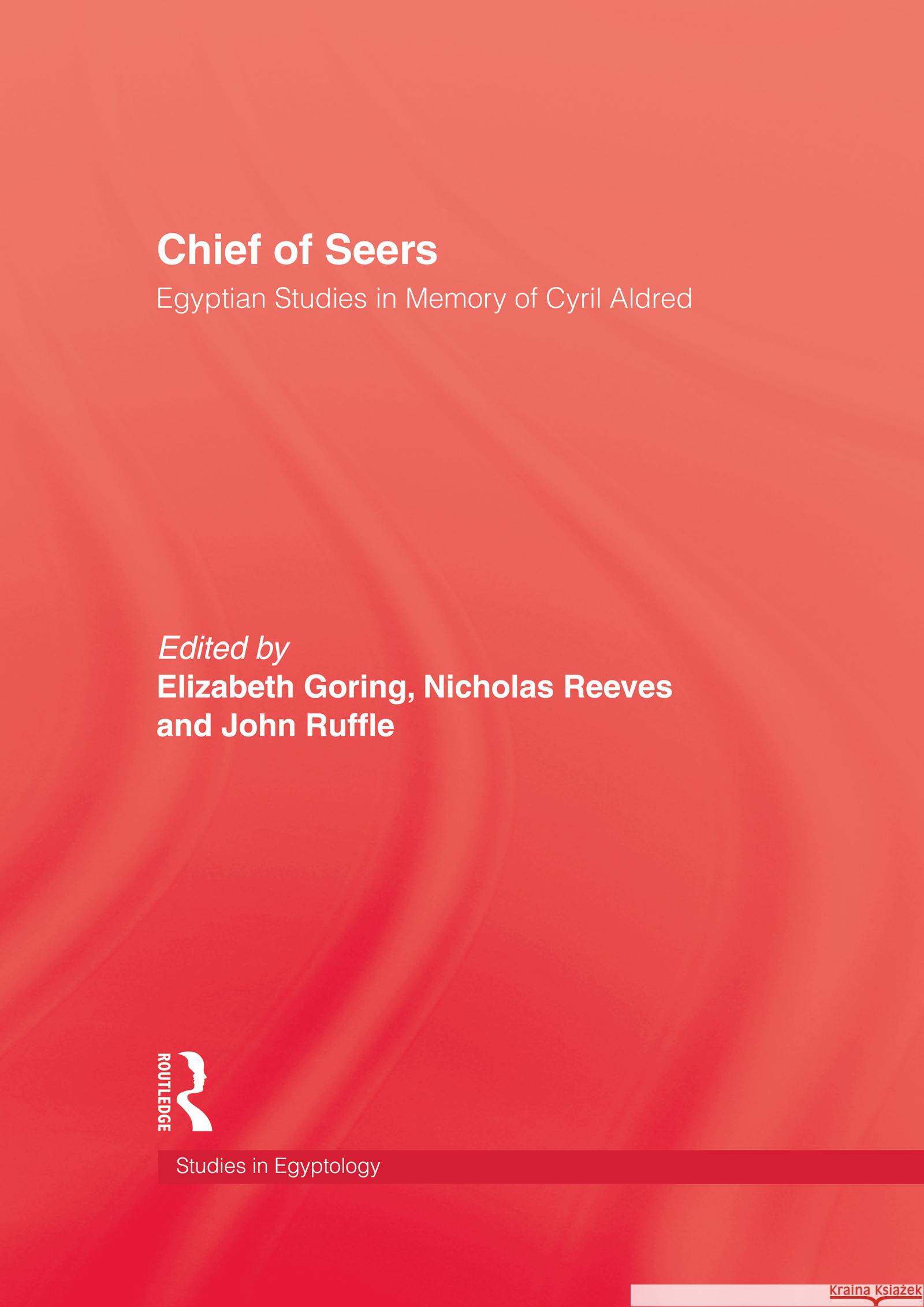 Chief Of Seers Goring 9780710304490 Taylor and Francis - książka