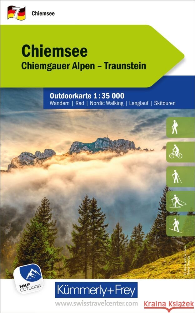 Chiemsee  9783259026045 Kummerly & Frey,Switzerland - książka