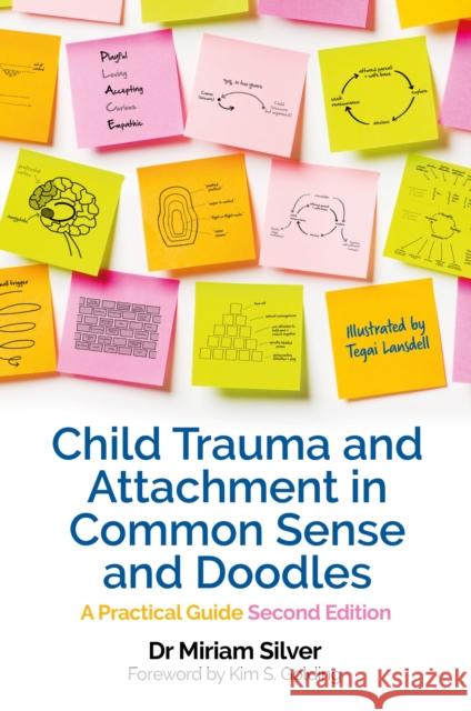 Child Trauma and Attachment in Common Sense and Doodles – Second Edition: A Practical Guide Miriam Silver 9781839979125 Jessica Kingsley Publishers - książka