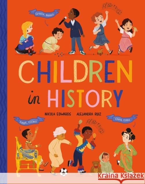 Children in History Edwards, Nicola 9781838916367 Little Tiger Press Group - książka