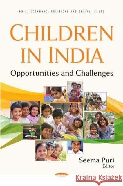 Children in India  9781685070670 Nova Science Publishers Inc - książka