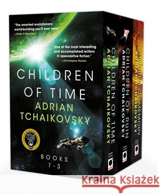 Children of Time Hardcover Box Set Adrian Tchaikovsky 9780316599023 Orbit - książka