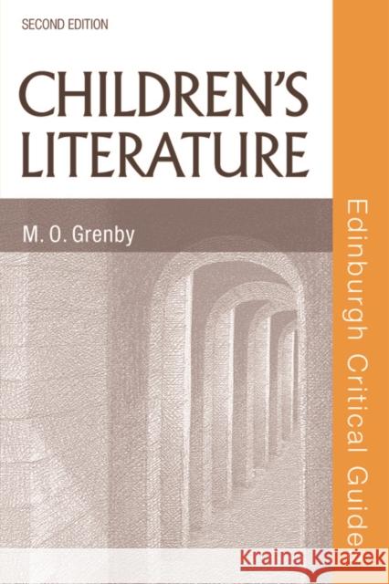 Children's Literature M O Grenby 9780748649020 EDINBURGH UNIVERSITY PRESS - książka