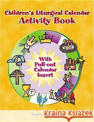 Children's Liturgical Calendar Activity Book Donece M. McCleary 9780809167258 Paulist Press International,U.S. - książka