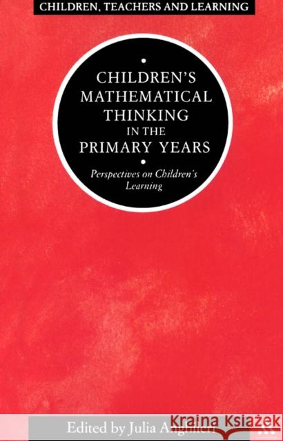 Children's Mathematical Thinking in Primary Years Julia Anghileri 9780826479112  - książka