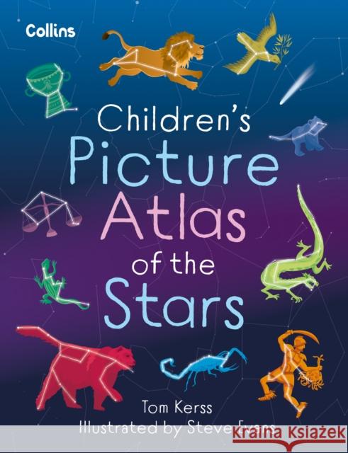 Children’s Picture Atlas of the Stars Collins Kids 9780008621933 HarperCollins Publishers - książka