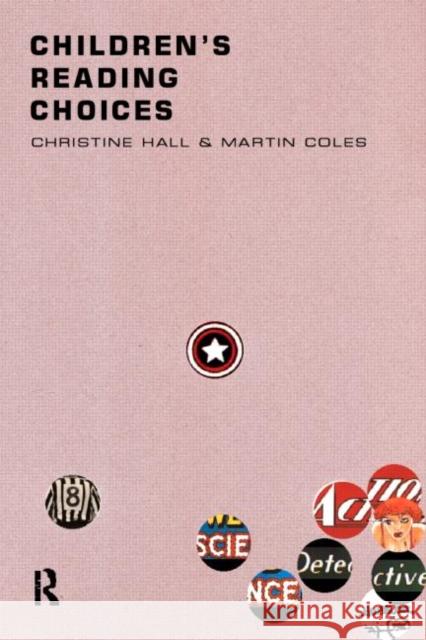 Children's Reading Choices Martin Coles Christine Hall 9780415183871 Routledge - książka