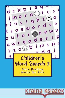 Children's Word Search 2: More Sight Words for New Readers Anita Banks 9781540893383 Createspace Independent Publishing Platform - książka