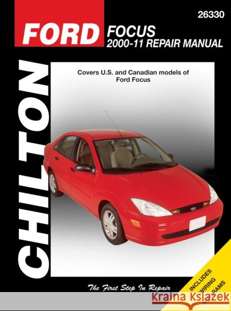 Chilton-Tcc Ford Focus 2000-11 Chilton 9781620920510 Haynes Manuals Inc - książka