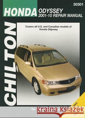 Chilton Total Car Care Honda Odyssey 2001-2010 Repair Manual  9781563929816 Haynes Manuals - książka