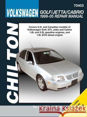 Chilton's Volkswagon Golf/Jetta 1995-05 Repair Manual Jay Storer 9781563927188 Haynes Manuals - książka