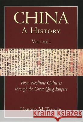 China - A History  Tanner, Harold M. 9781603842037  - książka