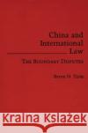 China and International Law: The Boundary Disputes Tzou, Byron N. 9780275934620 Praeger Publishers