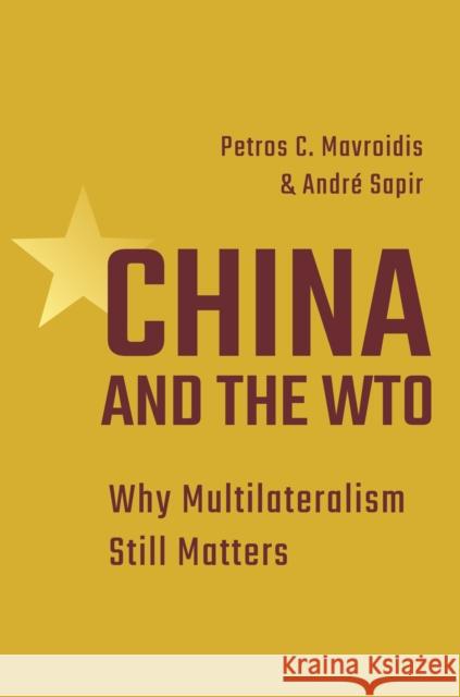 China and the WTO: Why Multilateralism Still Matters Professor Andre Sapir 9780691206592 Princeton University Press - książka