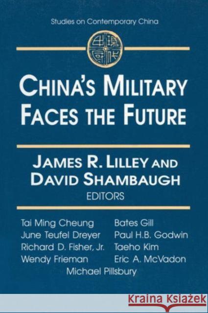 China's Military Faces the Future James Lilley David L. Shambaugh  9780765605061 M.E. Sharpe - książka