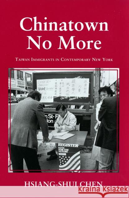 Chinatown No More Hsiang-Shui Chen 9780801426971 Cornell University Press - książka