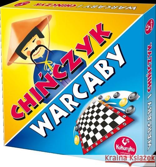 Chińczyk i Warcaby  5901738560024 Kukuryku - książka