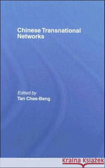 Chinese Transnational Networks Tan Chee-Beng 9780415395830 Routledge - książka