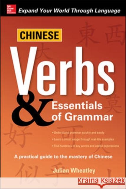 Chinese Verbs & Essentials of Grammar Julian Wheatley 9780071713047  - książka