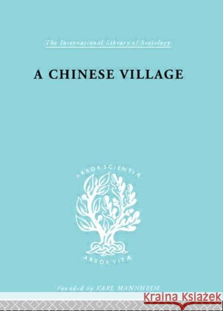 Chinese Village         Ils 52    9780415175586 Taylor & Francis - książka