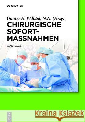 Chirurgische Sofortmaßnahmen  9783110283198 De Gruyter - książka
