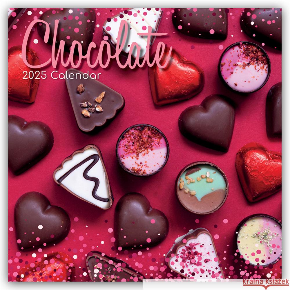 Chocolate - Schokoloade 2025 - 16-Monatskalender The Gifted Stationery Co. Ltd 9781837889822 Flechsig - książka