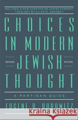 Choices in Modern Jewish Thought House, Behrman 9780874415810 Behrman House Publishing - książka