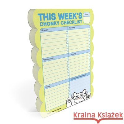 Chonky This Week Pad Knock Knock 9781683495918 Knock Knock - książka