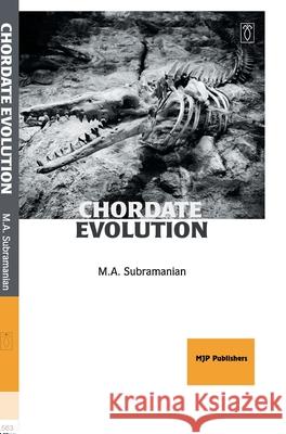 Chordate Evolution M. a. Subramanian 9788180941849 Mjp Publishers - książka