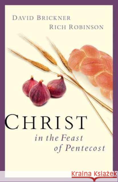 Christ in the Feast of Pentecost David Brickner Rich Robinson 9780802414021 Moody Publishers - książka