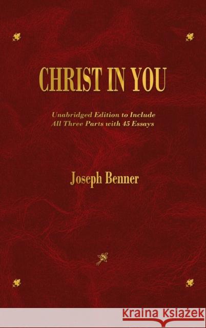 Christ In You Joseph Benner 9781603868501 Merchant Books - książka