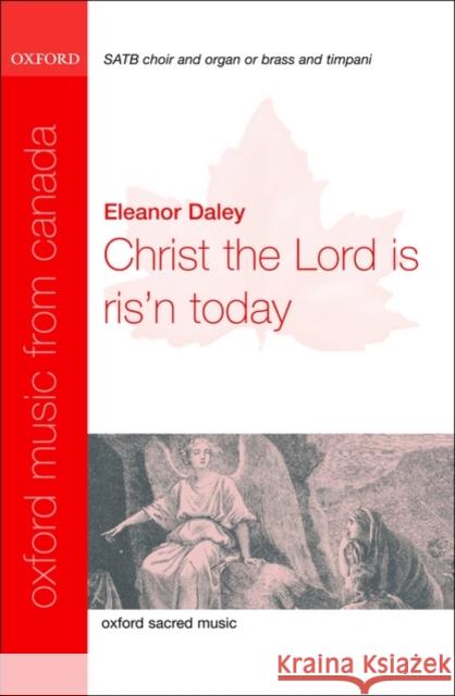 Christ the Lord is ris'n today  9780193804753 Oxford University Press - książka