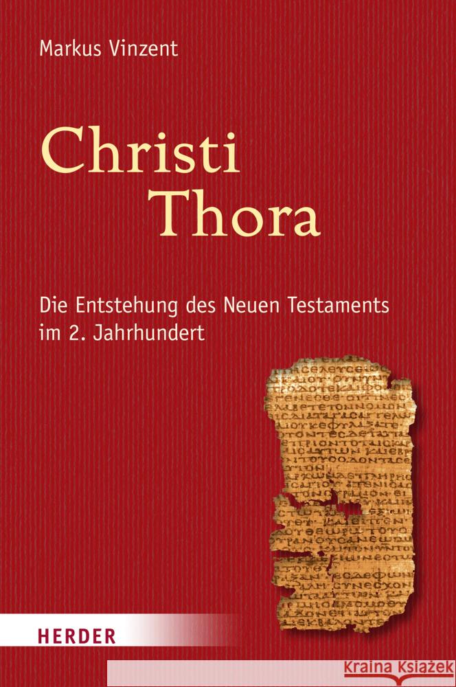Christi Thora Vinzent, Markus 9783451395772 Herder, Freiburg - książka
